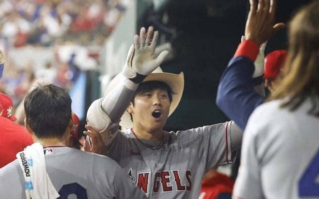 大谷翔平2発に「キュンデス！」と米実況席興奮　日本語が話題「実況めっちゃ笑う」