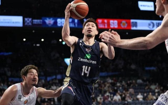 前半に抜け出した琉球が名古屋Dに快勝…岸本筆頭に5選手が2ケタ得点