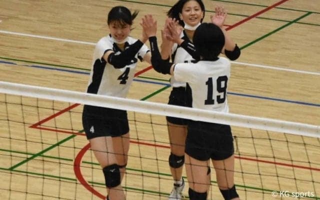 【バレーボール部女子】大体大にストレート負けで開幕から初黒星