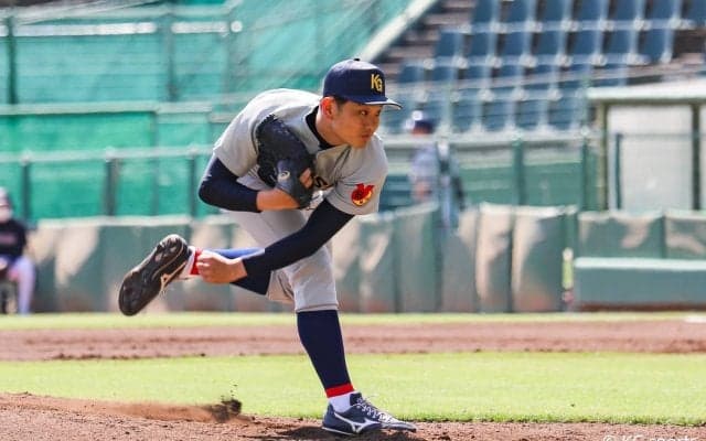 【硬式野球部】執行が１０奪三振・２安打完封で勝ち点獲得！