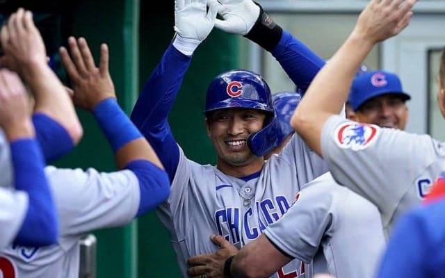 【MLB】鈴木誠也、週間MVPを初受賞　3発＆打率.412と躍動、大谷翔平に並び日本人最速タイ