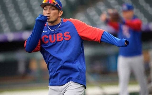 【MLB】鈴木誠也、メジャー初の「4番・右翼」で先発出場　週間MVP“御礼弾”なるか