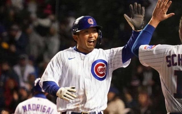 【MLB】鈴木誠也、初の週間MVPも「たかが1週間」　初4番で2安打には「必死にやっている」