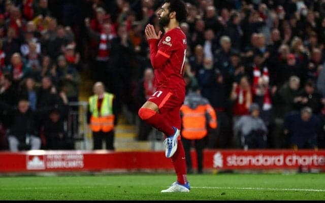 宿敵とのビッグマッチで2ゴール、不調から復活のサラーは「これからもゴールを決め続けるつもり」