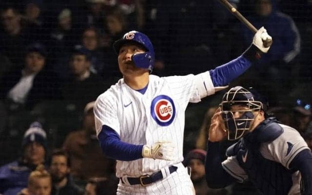 カブス・鈴木誠也　早くも「最強打者」の称号ゲット！１１試合連続出塁もマーク