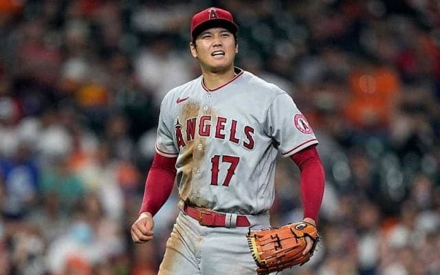 大谷翔平、12K完全未遂に米記者ざわつく「調べたけど、DH史上初」「全員から奪三振」