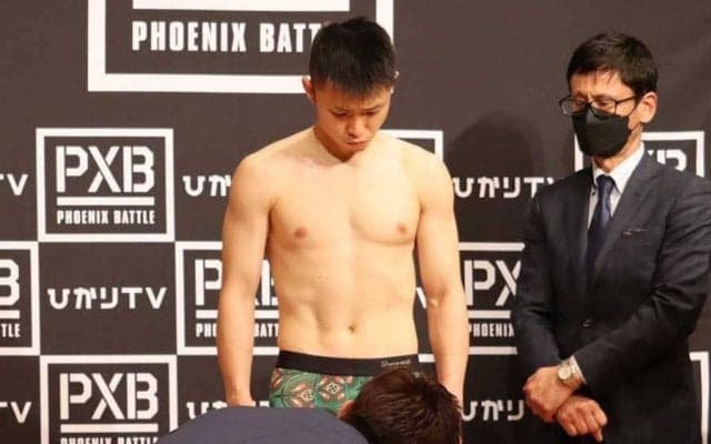 2.5kg体重超過の石澤開が釈明「昨日突然体調を崩してしまった」　再計量も2.3kgオーバー