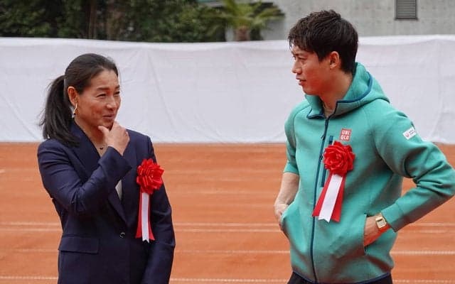 伊達公子さんが期待のジュニアたちと錦織圭のラリー動画を公開