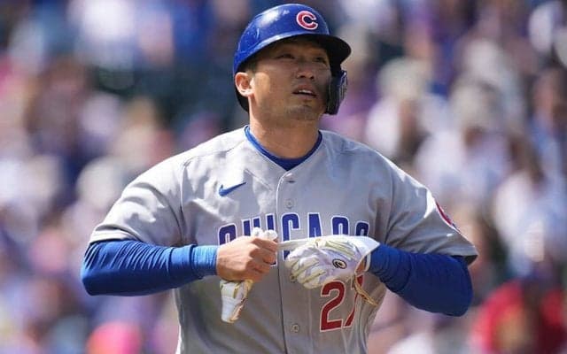 【MLB】鈴木誠也、四球時の“神行動”に注目　米メディア「いい人すぎる。驚いている」