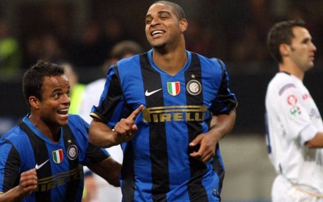 インテルで74得点の“怪物”アドリアーノがサン・シーロ凱旋…ファンの歓声に思わず感涙