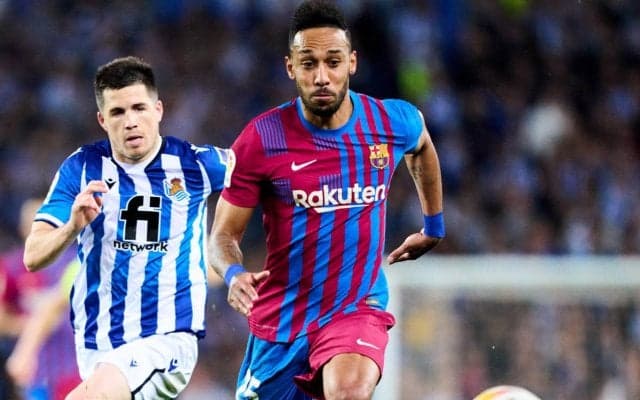 公式戦の連敗中のバルサ、決勝ゴールのオーバメヤンは連敗脱出に「良い姿勢で正しいことを行った」