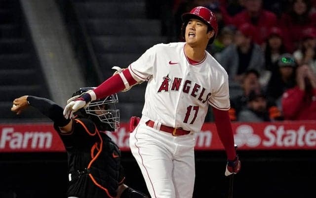 【MLB】大谷翔平、3三振＆今季初併殺打に本拠地ため息　2戦ぶり無安打でエ軍は惜敗