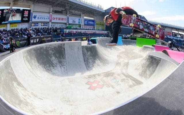 女子スケートボードパークの表彰台を日本人スケーターが独占【X Games Chiba 2022 Presented by Yogibo】