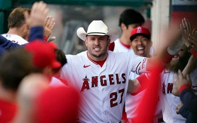 【MLB】トラウト、驚異の1試合2発　反撃3号＆同点4号、マルチHR21度目は球団新記録