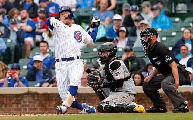 【MLB】鈴木誠也、5打数1安打で打率.354　9回に意地の二塁打、3戦連続安打も惜敗