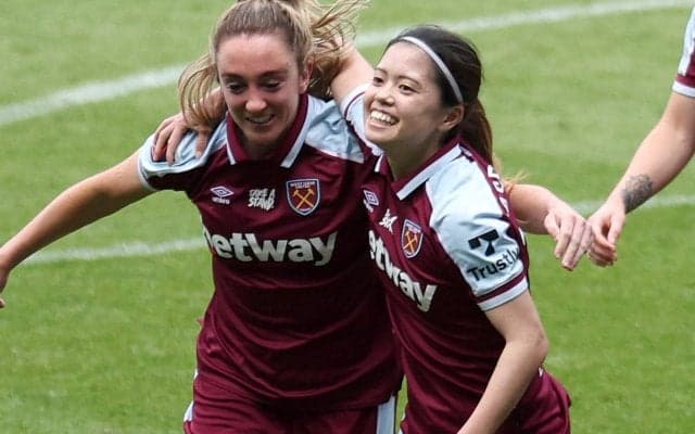 「めちゃくちゃうめぇ」、「これ何回も見てしまう」リーグ公式もウェストハムMF長谷川唯のテクに驚愕「ハセガワマジック」