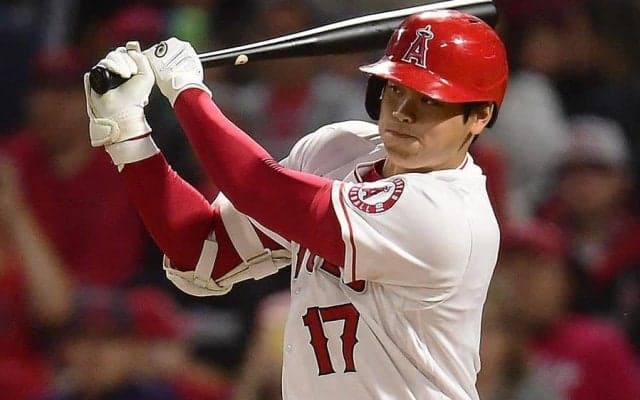 【MLB】大谷翔平、169キロ中前打で2試合ぶり安打　トラウトの二塁打で生還、得点も2戦ぶり