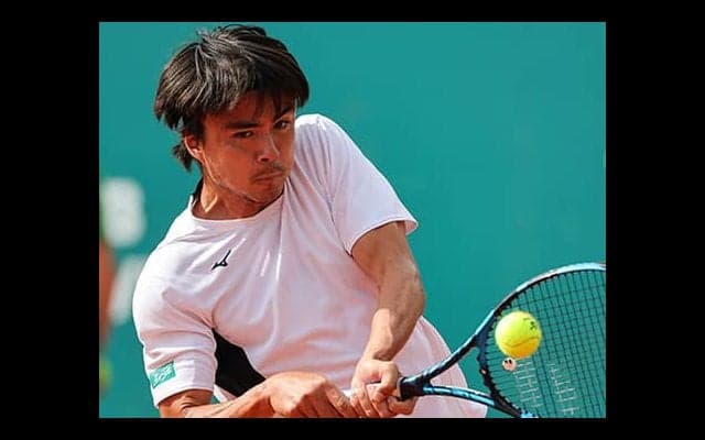  ダニエル太郎がナダルと練習 