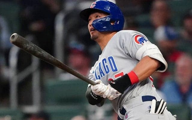 【MLB】鈴木誠也、痛烈適時二塁打で3試合ぶり打点　フェンス直撃した2試合ぶり安打