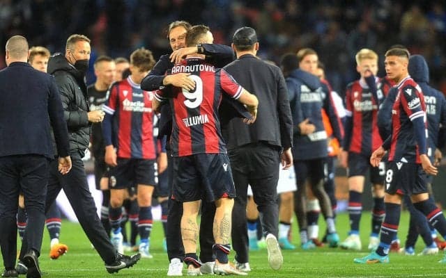 「信じられないほどの満足感」ミスを突いてインテル撃破のボローニャ、コーチが監督の気持ちを代弁「威厳と大きな責任感を示した」