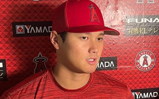 【MLB】大谷翔平、2勝目に「苦しかった」　“尻上がり”5回5安打2失点に及第点　一問一答
