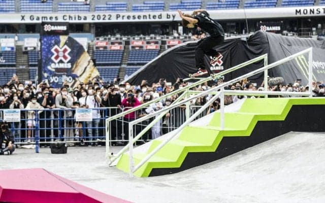男子スケートボードストリート表彰台を日本人選手が独占【X Games Chiba 2022 Presented by Yogibo】