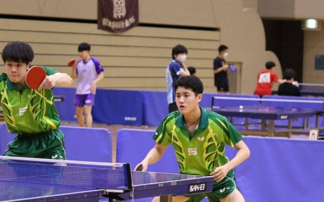 専修大の2ペアが準決勝へ　男子ダブルス準々決勝結果＜卓球・関東学生新人選手権大会＞