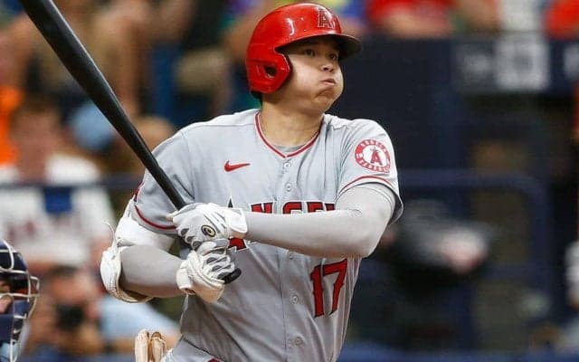 【MLB】大谷翔平が「高めをぶっ叩いた」　休養明け“リフレッシュ4号”米記者「いい兆し」