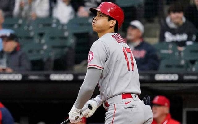 4番大谷翔平、待っていた豪快4号ソロに米記者は復活確信「左中間への打球が示している」
