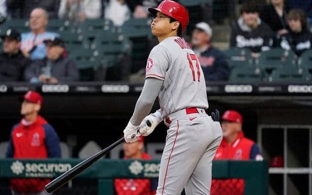 【MLB】大谷翔平の速球粉砕4号が「ずば抜けている」　敵地放送局も大絶賛「素晴らしい」
