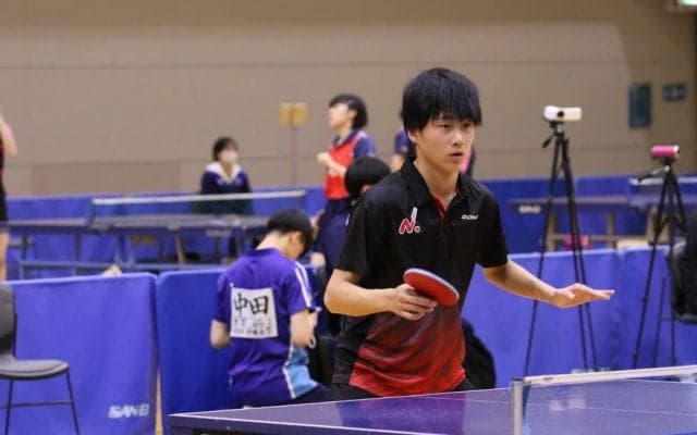 日本大・新名亮太が4強入り　早稲田大・濵田一輝は決勝進出＜卓球・関東学生新人選手権大会＞