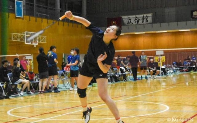 【バドミントン部女子】１勝１敗で春季リーグ戦の幕開け