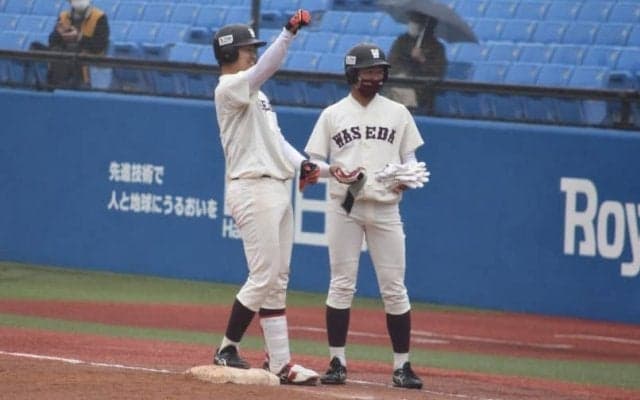 9回2死から印出太一の同点打で早大が追いつき、2戦連続の引き分けに【5/1 春季東京六大学野球 東京大学vs早稲田大学】