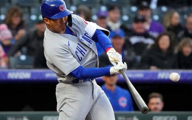 【MLB】鈴木誠也、4試合ぶり安打は左翼線適時二塁打　CY賞バーンズから痛烈な当たり