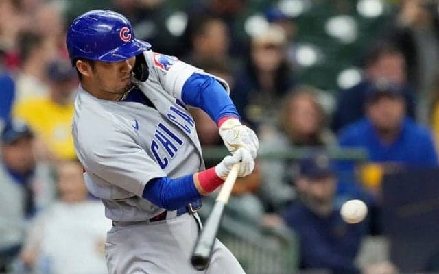 【MLB】鈴木誠也、左翼線適時二塁打で連敗ストップに貢献　4試合ぶり安打で打率.278