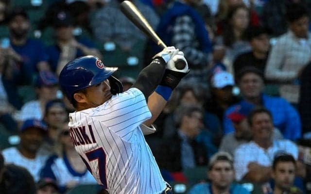 【MLB】鈴木誠也、2試合ぶり無安打で14試合アーチなし　2三振で打率.263…荒天にも苦戦
