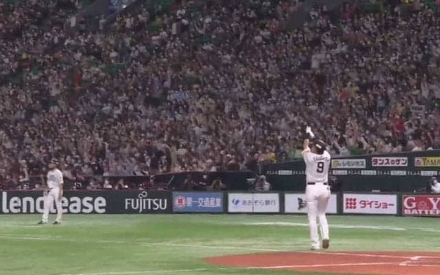 絶望する由伸が「貴重すぎ」　“完璧な1球”粉砕「ギータにしかできないホームラン」