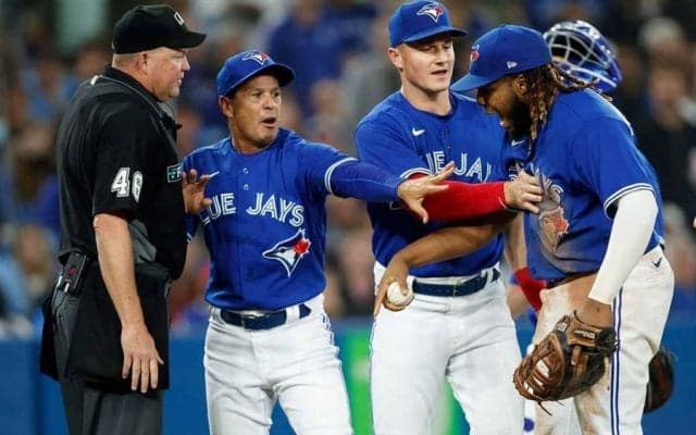【MLB】ゲレーロJr.が“誤審疑惑”にブチ切れ　生還許した疑惑のタッチは「酷い判定だ」