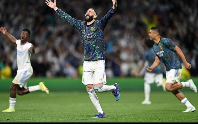 最多王者マドリーが大逆転でリバプール待つ決勝進出!　90分からのロドリゴ2発で追いつき延長のベンゼマ弾でシティ撃破《CL》