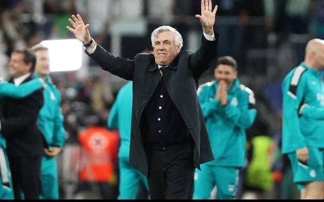 大逆転でCL決勝のアンチェロッティ「延長戦の時点で心理的なアドバンテージはうちに」