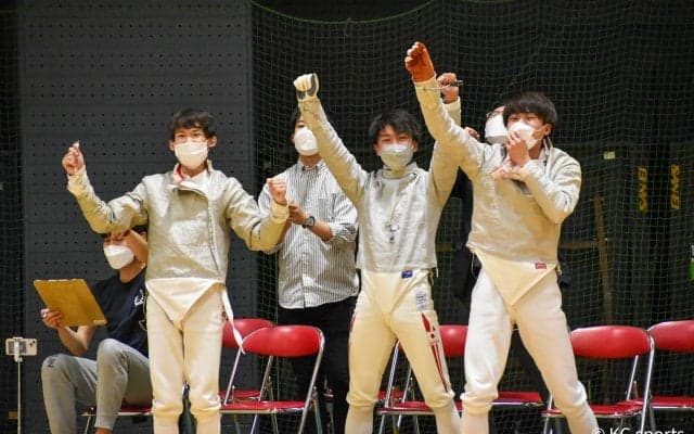 【フェンシング部】サブールリーグ戦、男女ともに１勝４敗