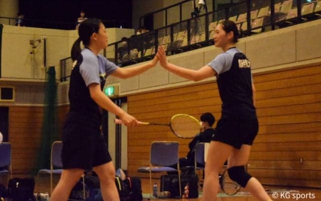 【バドミントン部女子】龍谷大に１－４で惜敗