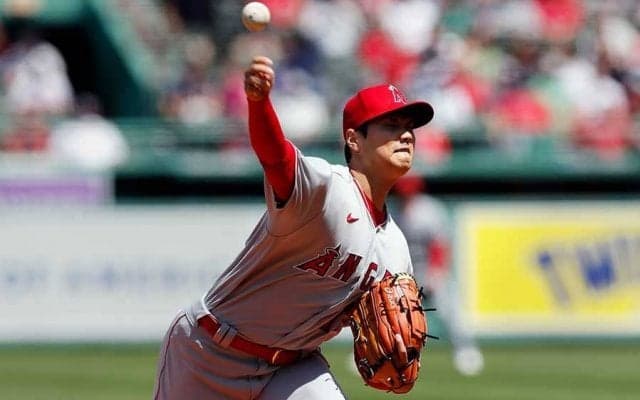 【MLB】大谷翔平、3勝目の権利を持って降板　今季最長7回11K無失点で雄叫び、防御率3.08