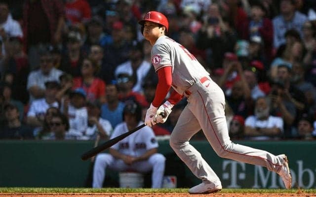 大谷翔平、グリーンモンスター直撃打で画面から消えた物が米話題「こんなの見た事ない」