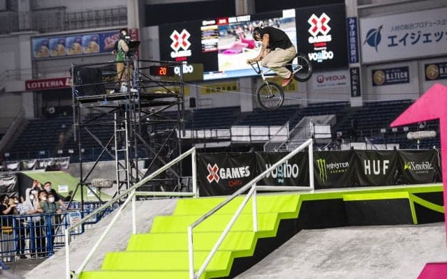 絶対王者を抑え、オーストラリアのルイス・ミルズが金メダル【X Games Chiba 2022 Presented by Yogibo】BMXフリースタイル ストリート種目