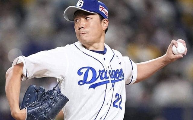 中日・大野雄大が史上最長の10回2死まで完全投球　佐藤輝の二塁打でストップ