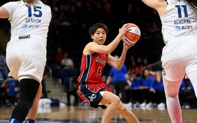 WNBAデビューの町田瑠唯、開幕戦は約17分の出場で2得点2アシストを記録