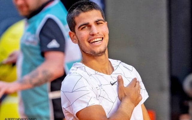 アルカラス、ナダルに初勝利「今はとてもとても幸せな気分だ」[ムチュア・マドリード・オープン]