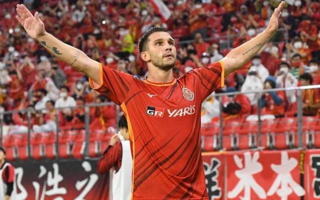 ドーピング違反で活動停止中の名古屋FWシュヴィルツォクが初ゴールを報告!? 5カ月ぶりのインスタ更新