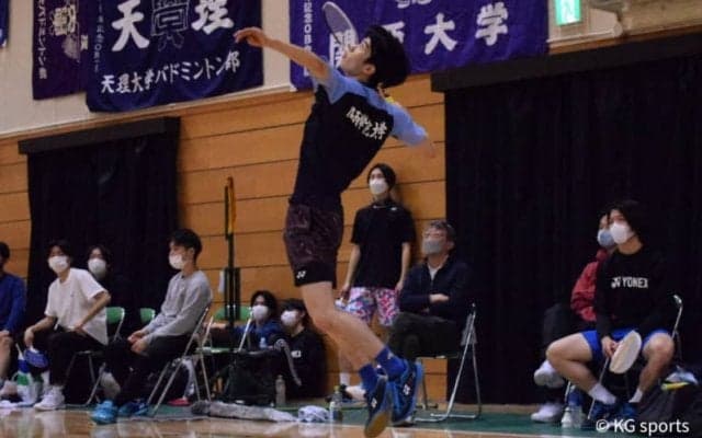 【バドミントン部男子】春季リーグ戦３連勝！